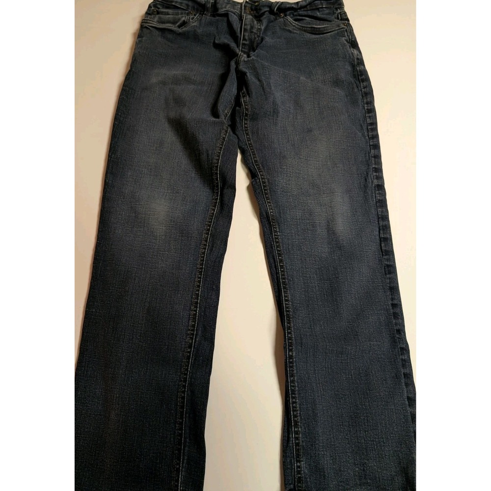 Urban Star Men's Jeans 36x30 Dark Wash Straight Leg‎ Stretch Denim